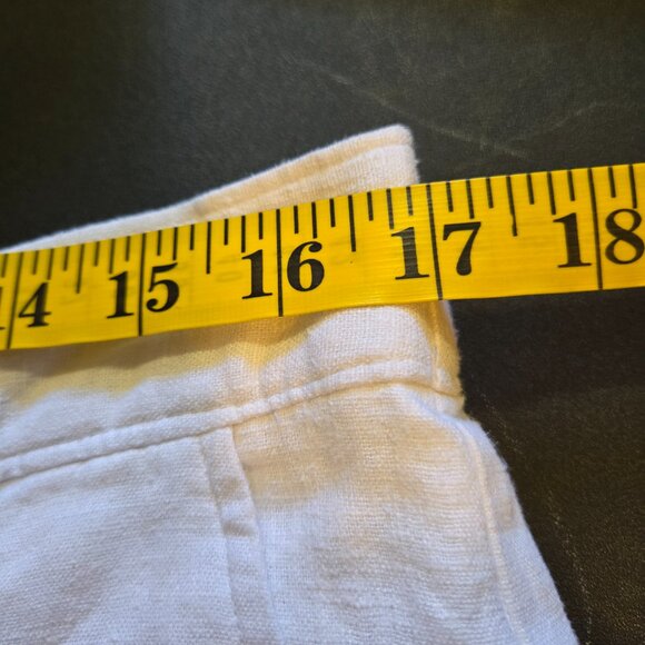 Liz Claiborne Women's NWT Linen Blend Wide Leg Fully Lined High Rise Pants - Picture 10 of 11